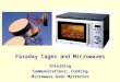 Faraday Cages and Microwaves Shielding Communications, Cooking Microwave Oven Mysteries