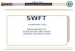 Industry Team 1. 2 Agenda Items Industry Team Members SWFT Coordinator Role SWFT Policy/Metrics SWFT Account Requirements SWFT User Abilities SWFT Process