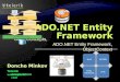 ORM Concepts, ADO.NET Entity Framework, ObjectContext Doncho Minkov  Telerik Corporation