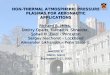 NON-THERMAL ATMOSPHERIC PRESSURE PLASMAS FOR AERONAUTIC APPLICATIONS Richard B. Miles, Dmitry Opaits, Mikhail N. Shneider, Sohail H. Zaidi - Princeton