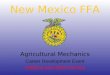 New Mexico FFA Agricultural Mechanics Career Development Event Welding and Metal Working