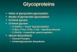 Glycoproteins Roles of glycoprotein glycosylationRoles of glycoprotein glycosylation Modes of glycoprotein glycosylationModes of glycoprotein glycosylation