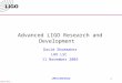G030577-00-R LIGO Laboratory1 Advanced LIGO Research and Development David Shoemaker LHO LSC 11 November 2003