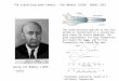 The travelling wave theory - Von Bekesy (1928). Nobel 1961 Georg von Békésy (1899 – 1972) Envelopes induced by sound at 3 different frequencies The sound