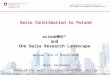 Federal Department of Foreign Affairs FDFA Swiss Agency for Development and Cooperation SDC 1 Swiss Contribution to Poland sciexNMS ch and the Swiss Research