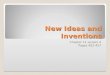 New Ideas and Inventions Chapter 11 Lesson 4 Pages 452-457
