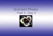 Quantum Theory, Part 1, Day 2 Is There Something Inside of the Atom?!?!?