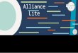 This Area Will Not Be Seen Alliance Lite Alliance Lite