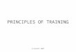 K Everitt 2007 PRINCIPLES OF TRAINING. K Everitt 2007 - Fitness Training - Physiological Factors - Psychological Factors - Acquisition of Skill - Technological