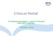 Clinical Portal Dr Beena Raschkes, Joint IT Clinical lead NHS Tayside October 2010