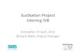 SusStation Project Interreg IVB Sintropher 19 April, 2012 Richard Watts, Project Manager