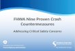 FHWA Nine Proven Crash Countermeasures Addressing Critical Safety Concerns