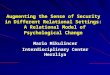 Augmenting the Sense of Security in Different Relational Settings: in Different Relational Settings: A Relational Model of Psychological Change Mario Mikulincer