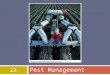 22 Pest Management. Overview of Chapter 22  What is a Pesticide?  Benefits and Problems With Pesticides  Risks of Pesticides to Human Health  Alternatives