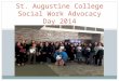 ALISON MCKENNA, MSW, LCSW St. Augustine College Social Work Advocacy Day 2014