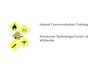 Hazard Communication Training Tennessee Technology Center at Whitevile