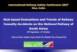 1 Risk-based Evaluations and Trends of Railway Casualty Accidents on the National Railway of South Korea International Railway Safety Conference 2007