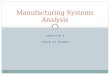 EMP5179 F NOUR EL KADRI Manufacturing Systems Analysis