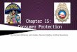 Chapter 15: Consumer Protection By Hannah Williams, John Baker, Alannah Balfour & Mira Rosenkotz