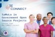 SaMoLo in Government Open Source Projects Lessons from the CONNECT project