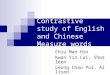 Contrastive study of English and Chinese Measure words Chiu Man Hin Kwan Yin Lai, Sherleen Leung Chau Pui, Allison
