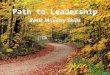 Path to Leadership Basic Ministry Skills. The Biblical Role of Deacons Path to Leadership