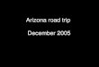 Arizona road trip December 2005. Sunset on the San Bernardino Mtns leaving southern California