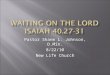 Pastor Shane L. Johnson, D.Min. 8/22/10 New Life Church