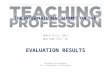 MARCH 16-17, 2011 NEW YORK CITY, NY EVALUATION RESULTS Michelle Bissonnette U.S. Department of Education