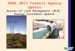 IRWA 2014 Federal Agency Update Bureau of Land Management (BLM) Energy Corridors Update