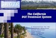 1 The California DUI Treatment System A Presentation for the California Behavioral Health Directors Association SAPT+ Committee March 26 2015