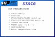 1 STAC6  STAC6 Family  Overview  STAC6/BLUAC/BLUDC match up  STAC6/Si5580/PDO5580 match up  “Under the hood”  P7000 some +’s & -’s  CONFIGURATOR