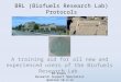 BRL (Biofuels Research Lab) Protocols A training aid for all new and experienced users of the Biofuels Research Lab Ed Evans Research Support Specialist