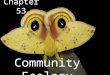 Community Ecology Chapter 53. Community Ecology A community is an assemblage of species (populations) living close enough together for potential interaction