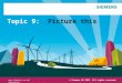 Protection notice / Copyright notice Topic 9: Picture this © Siemens AG 2012. All rights reserved. 