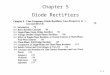 5-1 Copyright © 2003 by John Wiley & Sons, Inc. Chapter 5 Line-Frequency Diode Rectifiers Chapter 5 Diode Rectifiers