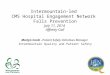 Intermountain-led CMS Hospital Engagement Network Falls Prevention July 11, 2014 Affinity Call Marlyn Conti –Patient Safety Initiatives Manager Intermountain