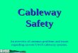 Cableway Safety Cableway Safety An overview of common problems and issues regarding current USGS cableway systems