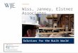 Click to edit Master title style OVERVIEW  Wiss, Janney, Elstner Associates Solutions for the Built World