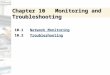 Chapter 10 Monitoring and Troubleshooting 10.1 Network Monitoring Network MonitoringNetwork Monitoring 10.2 Troubleshooting Troubleshooting