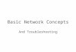 Basic Network Concepts And Troubleshooting. A Simple Computer Network for File Sharing