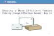 1 Shaping a More Efficient Future Pricing Change Effective Monday, May 14