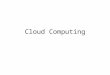 Cloud Computing. What is Cloud Computing? Cloud Computing is a general term used to describe a new class of network based computing that takes place over