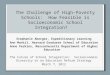 The Challenge of High-Poverty Schools: How Feasible is Socioeconomic School Integration? Stephanie Aberger, Expeditionary Learning Ann Mantil, Harvard