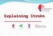 Explaining Stroke __________________. May is National Stroke Awareness Month National Stroke Association encourages everyone to spread awareness about