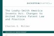 © COPYRIGHT 2011. DICKSTEIN SHAPIRO LLP. ALL RIGHTS RESERVED. The Leahy-Smith America Invents Act: Changes to United States Patent Law and Practice Charles
