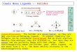 Lewis Base Ligands -- Halides Common Misconception: The halides are anionic ligands, so they are NOT electron-withdrawing ligands. In organic chemistry