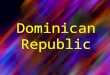 Dominican Republic. Map of the Dominican Republic