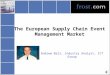 The European Supply Chain Event Management Market Andrew Ball, Industry Analyst, ICT Group
