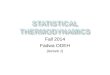 Fall 2014 Fadwa ODEH (lecture 1). Probability & Statistics